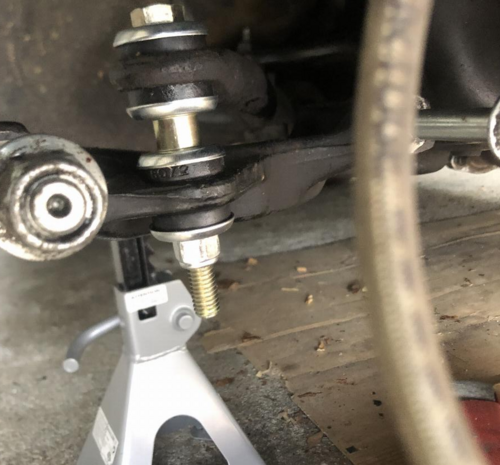 Vordere Stabilisatorglieder &ndash; Schwarz Energy Suspenion Honda