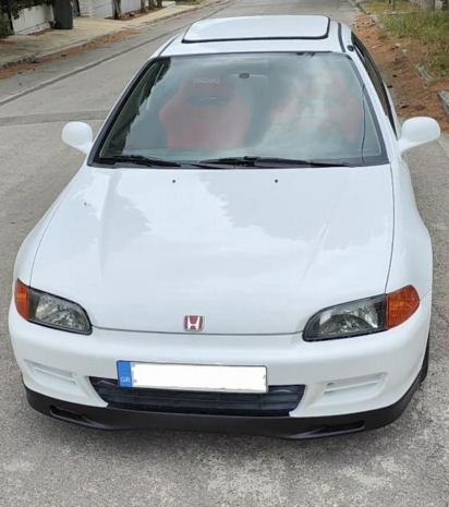 Front bumper lip Spoon Aerodynamics Honda Civic