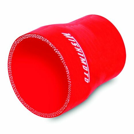 Silikon-Reduzierkupplung &Oslash;63,5&ndash;70 mm/2,5&ndash;2,75 Zoll &ndash; Rot Mishimoto