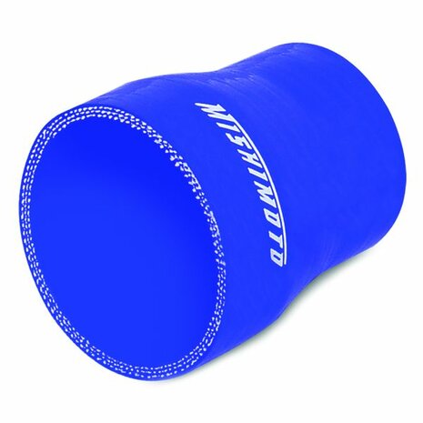 Silikon-Reduzierkupplung &Oslash;63,5&ndash;76 mm/2,5&ndash;3,0 Zoll &ndash; Blau Mishimoto