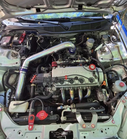 Kaltlufteinlass &ndash; Poliert US-Racing Honda Civic