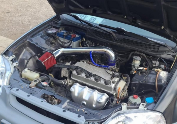 Kaltlufteinlass &ndash; Poliert US-Racing Honda Civic