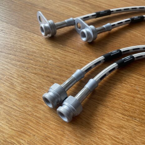 Brake lines stainless steel braided Mazda MX 5 NC 05-09 Goodridge T&Uuml;V