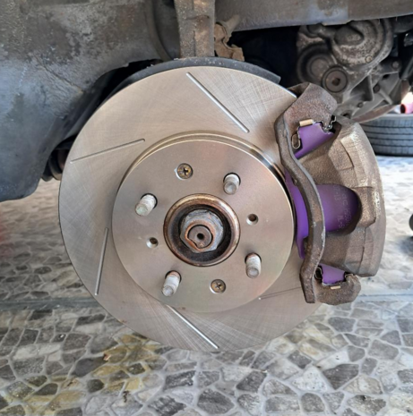 Vordere Bremsscheiben (262 mm / 4 x 100) &ndash; gerillt BrakeStop Honda