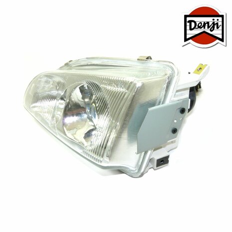 Phares chrom&eacute;s GEN1 - Verre transparent Denji Honda