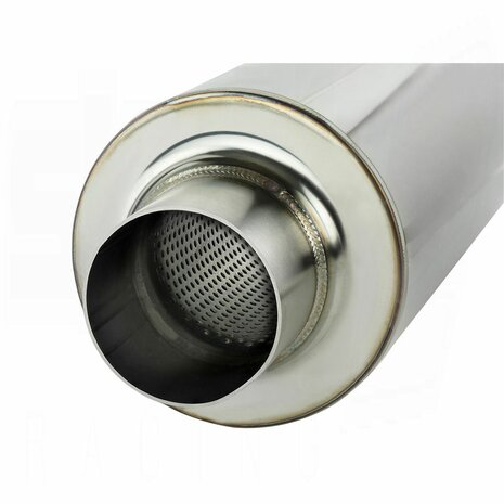 Endschalld&auml;mpfer universal Edelstahl 3.0" JDM-Spec Skunk2