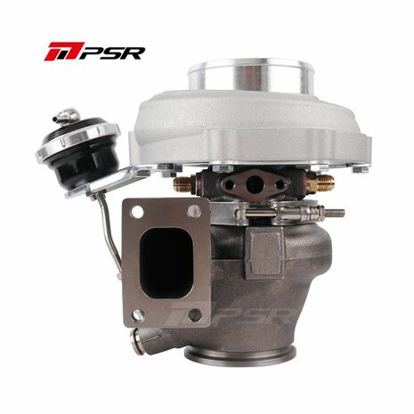 4849A 550HP PTG Style Compressor Dual Ball Bearing Turbo - T51R Mod - .49 Dual V-Band IWG Pulsar Turbo Systems