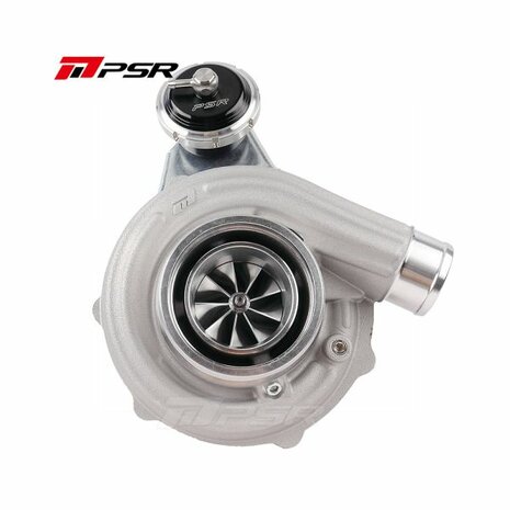 4849A 550HP PTG Style Compressor Dual Ball Bearing Turbo - T51R Mod - .49 Dual V-Band IWG Pulsar Turbo Systems