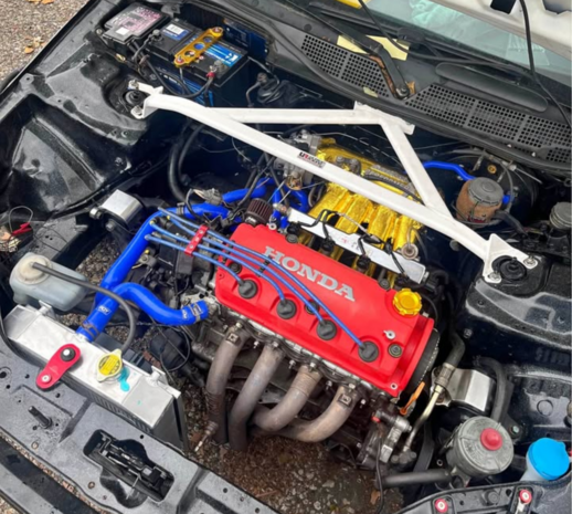 Motorsteunen vervanging (2-bouts links) - 88A - extreem race Hasport Honda