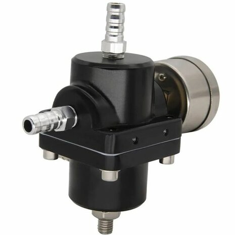 Fuel Pressure Regulator - Black US-Racing
