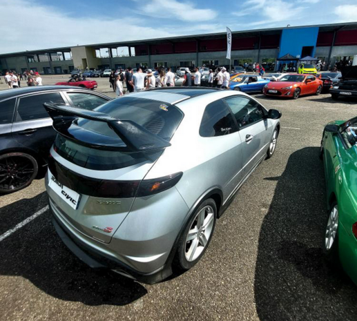Becquet de hayon Mugen ABS Aerodynamics Honda Civic
