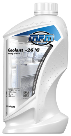 Koelvloeistof -26&deg;C - 1 Liter MPM Oil