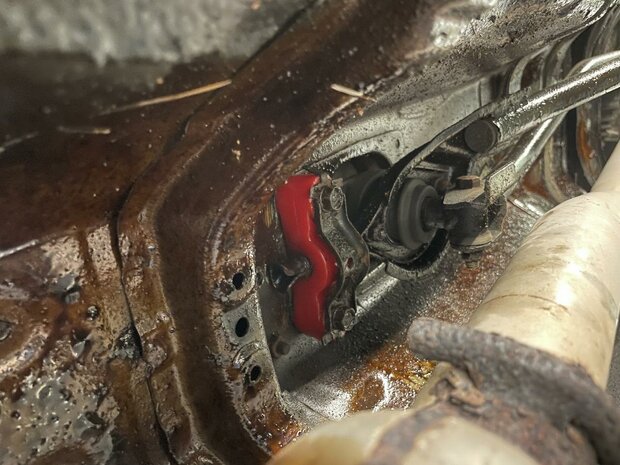 Schaltstangengummis &ndash; Rot Energy Suspenion Honda D-series