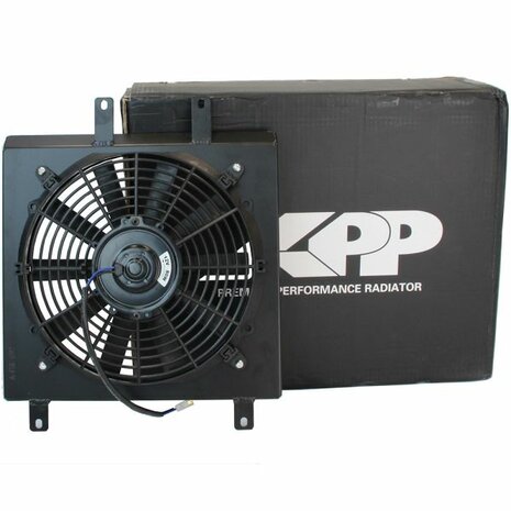 Bo&icirc;tier de ventilateur avec ventilateur slim - Noir APP Honda Civic Del Sol