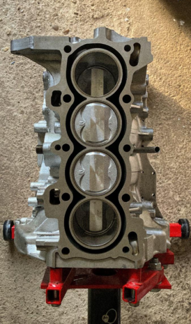 Kolbensatz +0,50 mm (75,50 mm) (P29/PM7) YCP Honda