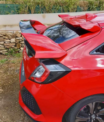 Achterklepspoiler Type R Aerodynamics Honda Civic