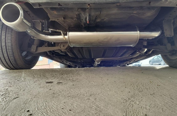 Endschalld&auml;mpfer Edelstahl einzeln SS SRS Honda Civic CRX