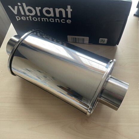 Ultra Quit Mitteld&auml;mpfer &ndash; &Oslash;70mm/2.75" Vibrant Performance