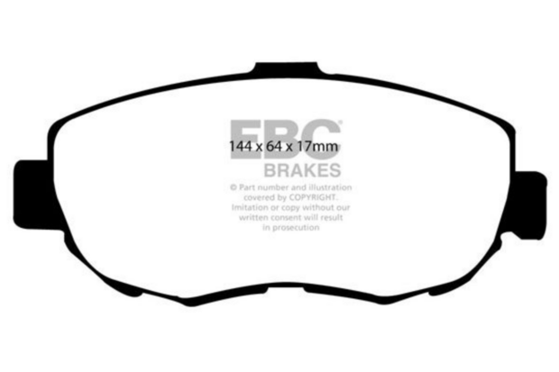 Voor Remblokken Redstuff Lexus Toyota EBC