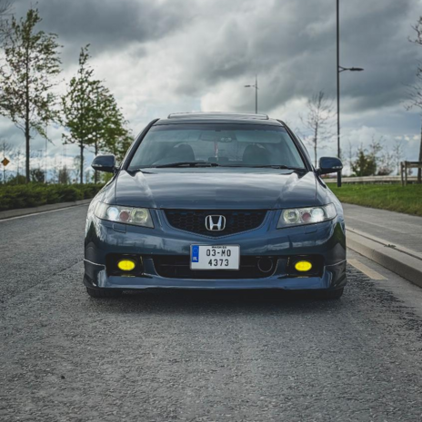 L&egrave;vre de pare-chocs avant en PU "A-spec" Aerodynamics Honda Accord