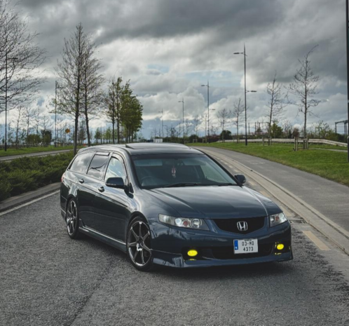 L&egrave;vre de pare-chocs avant en PU "A-spec" Aerodynamics Honda Accord