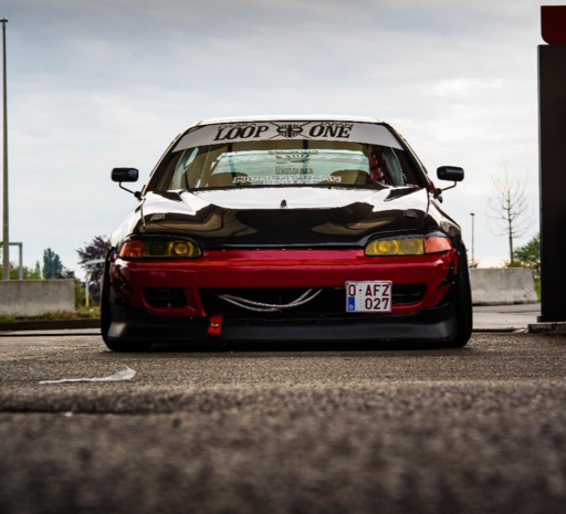 Front bumper lip PU CS Aerodynamics Honda Civic