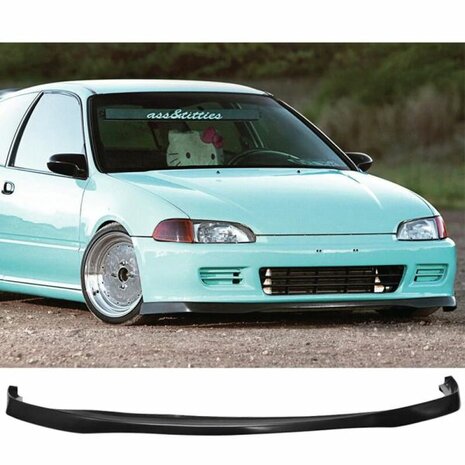 Front bumper lip PU SIR Aerodynamics Honda Civic