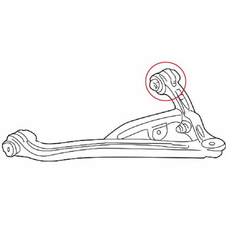 Querlenkerschraube hinten unten innen (Einstellschraube B) Genuine Honda S2000