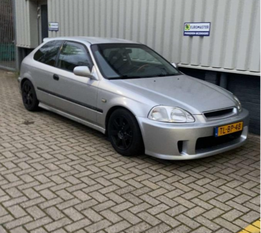 Frontsto&szlig;stange Backyard Aerodynamics Honda Civic 99-00