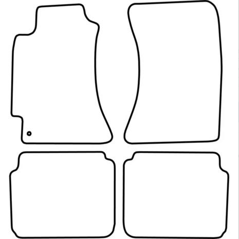 Velour floor mats Subaru Legacy