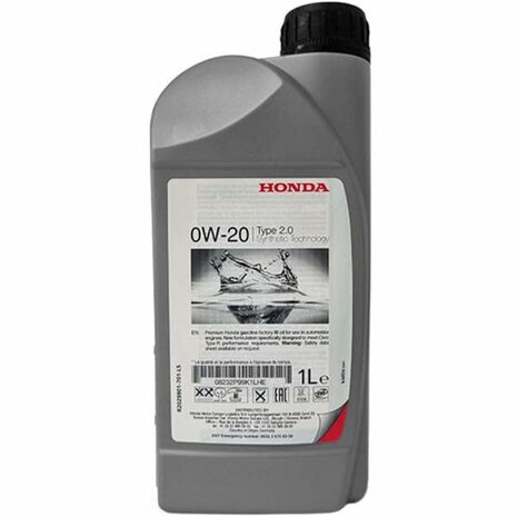 Motor&ouml;l 0W20 Typ 2.0 vollsynthetisch - 1 Liter Genuine Honda