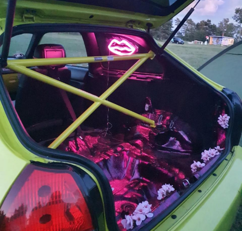 X-brace rear Ultra Racing Honda Civic