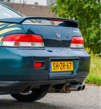 L&egrave;vre de pare-chocs arri&egrave;re PU Mugen Aerodynamics Honda Prelude