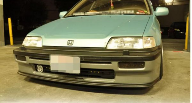 L&egrave;vre de pare-chocs avant OE (model 88-89) Aerodynamics Honda Civic