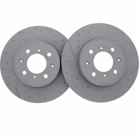 Vordere Bremsscheiben (282 mm / 4 x 114,3) &ndash; GD-Serie EBC Honda