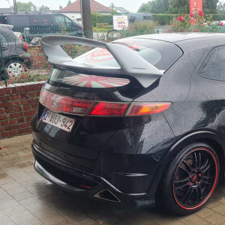Heckklappenspoiler Mugen Fiberglass FullRacing Honda Civic