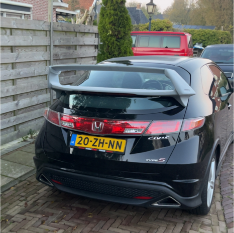 Heckklappenspoiler Mugen Fiberglass FullRacing Honda Civic