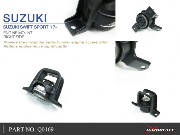 Motorhalterung rechts SUZUKI SWIFT SPORT '17 RH Hardrace