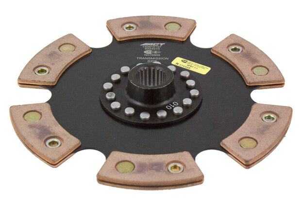 Disque d&rsquo;embrayage comp&eacute;tition rigide 6 patins ACT Honda Accord Prelude