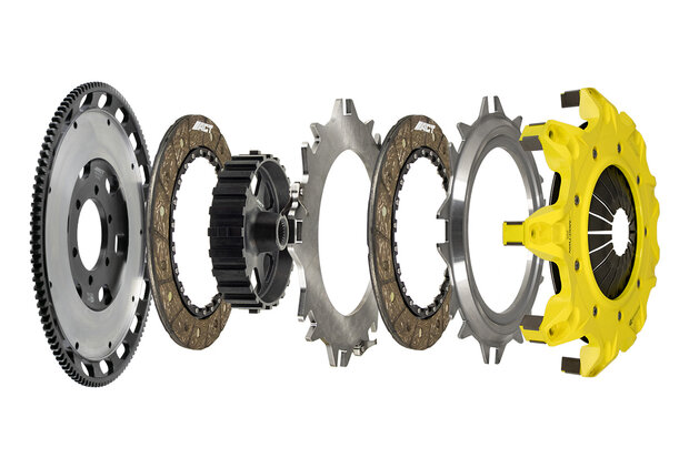 Mod-Twin 225 HD Rigid Street Twin Disc Clutch Kit ACT Mazda RX7