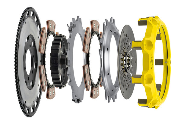 Mod-Twin 225 XX Rigid Race Twin Disc Clutch Kit ACT Mazda RX7