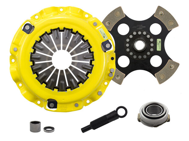 XT Race Clutch Kit 4 Pad Rigid ACT Mazda RX7