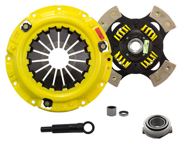 HD Rennsport Kupplungssatz 4-Pad gefedert ACT Mazda RX7