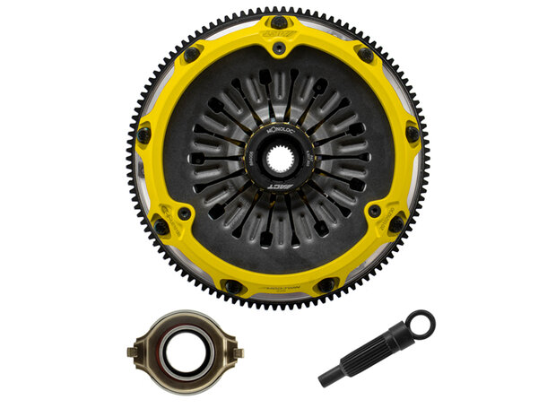 Mod-Twin 225 XT Sprung Race Twin Disc Clutch Kit ACT Mitsubishi Lancer Evolution