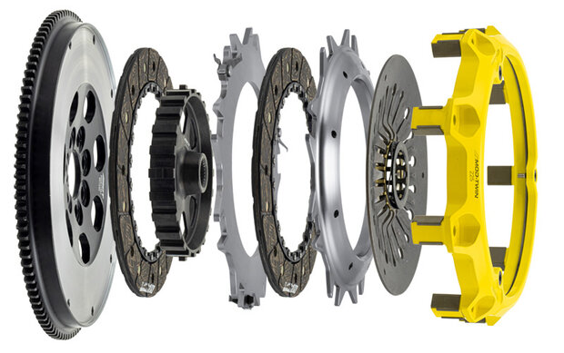 Mod-Twin 225 XT Rigid Street Zweischeiben-Kupplungssatz ACT Mitsubishi Lancer Evolution