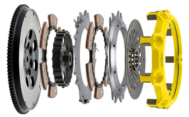 Mod-Twin 225 XX Rigid Race Twin Disc Clutch Kit ACT Mitsubishi Lancer Evolution