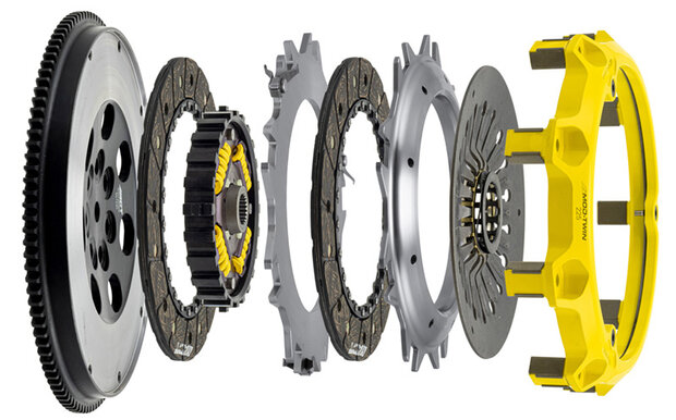 Kit embrayage bi-disque Mod-Twin 225 HD Sprung Street ACT Mitsubishi Lancer Evolution