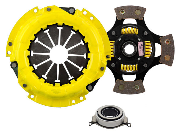 HD Rennsport Kupplungssatz 4-Pad gefedert ACT Toyota Yaris