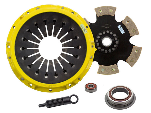 XT Race Clutch Kit 6 Pad Rigid ACT Toyota Supra