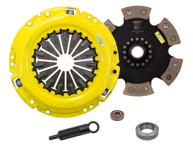 XT Race Clutch Kit 6 Pad Rigid ACT Toyota Supra